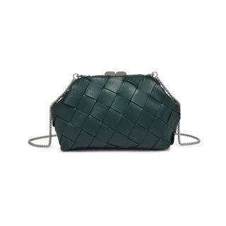 Moda Luxe - Pauline Woven Crossbody: Forest