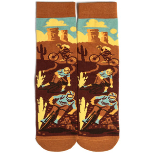 Lavley - This Is How I Roll (Mountain Biking) Socks