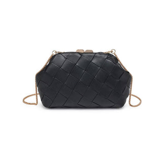 Moda Luxe - Pauline Woven Crossbody: Black