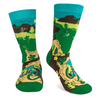 Lavley - I'd Rather Be Mountain Biking Socks