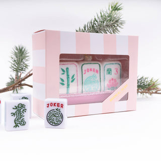 8 Oak Lane - Mahjong Tile Boxed Glass Ornament