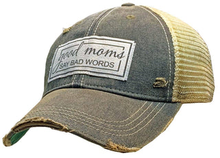 Vintage Life - Good Moms Say Bad Words Trucker Hat Baseball Cap