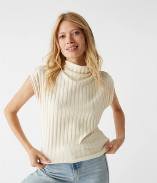 Michael Stars Nara Mock Neck Top