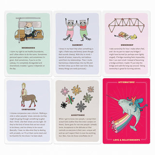 Knock Knock - Affirmators!® Love & Relationships: 50 Affirmation Cards