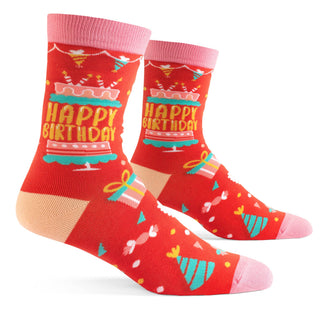 Lavley - Happy Birthday (Pink) Socks