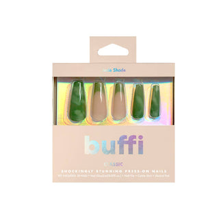 Kara Beauty - BUFFI PRESS-ON NAILS - JADE SHADE