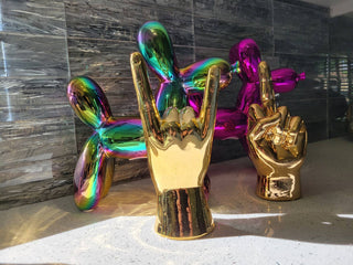 Interior Illusions Plus - Bronze Middle Finger Tabletop Sculpture