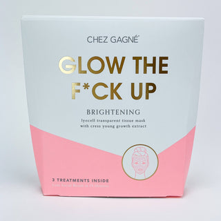 Chez Gagné - Glow the F*ck Up Facial Sheet Masks 1 Sheet