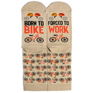 Lavley - Born To Bike, Forced To Work Socks