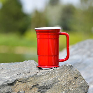 Red Cup Living - Red Cup Living 24 Oz Reusable Mug with Handle, BPA Free