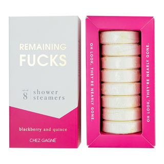 Chez Gagné - Remaining Fucks Shower Steamers - Blackberry Quince