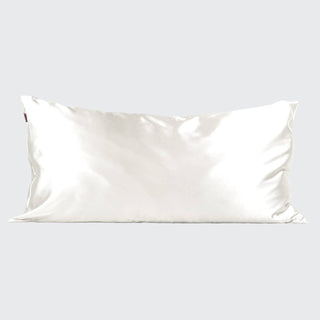 KITSCH - Satin King Pillowcase - Ivory