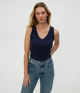 Michael Stars Maya V Neck Tank