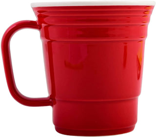 Red Cup Living - Red Cup Living Reusable Coffee Mug, 12-Ounce, Red