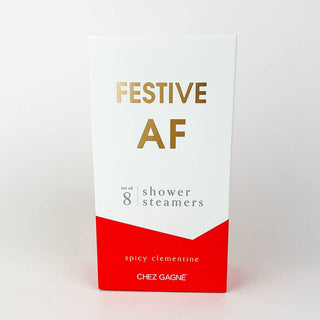 Chez Gagné - Festive AF Shower Steamers - Spicy Clementine