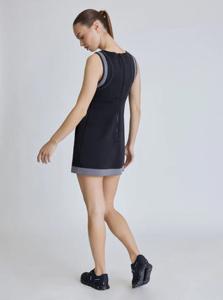 Blanc Noir Color Block Dress - Taryn x Philip Boutique