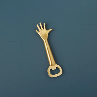 Be Home Gold Whimsical Bottle Opener, Hand