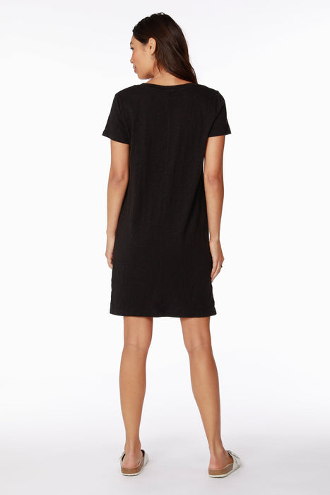 Bobi Short Sleeve Tee Shirt Dress - Taryn x Philip Boutique