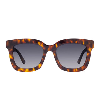 DIFF Carson Amber Tortoise Blue Steel Gradient Polarized Sunglasses - Taryn x Philip Boutique
