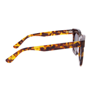 DIFF Carson Amber Tortoise Blue Steel Gradient Polarized Sunglasses - Taryn x Philip Boutique
