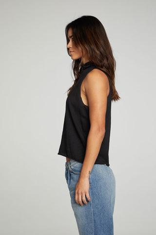 Chaser Turtle Neck Muscle Tank - Taryn x Philip Boutique