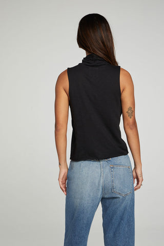 Chaser Turtle Neck Muscle Tank - Taryn x Philip Boutique