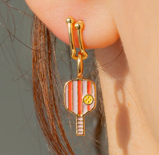 Lucky Feather Add-A-Charm Hoop Earrings