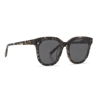 DIFF Eyewear Gia Espresso Tortoise Grey Sunglasses