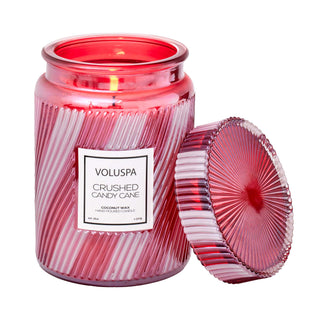 Voluspa Jar Candle - Crushed Candy Cane