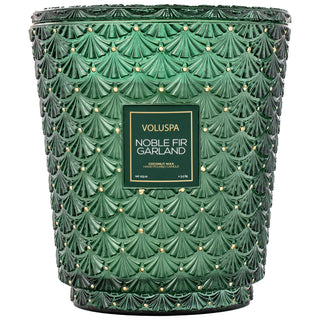 Voluspa Noble Fir Garland - 5 Wick Hearth Candle