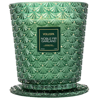 Voluspa Noble Fir Garland - 5 Wick Hearth Candle