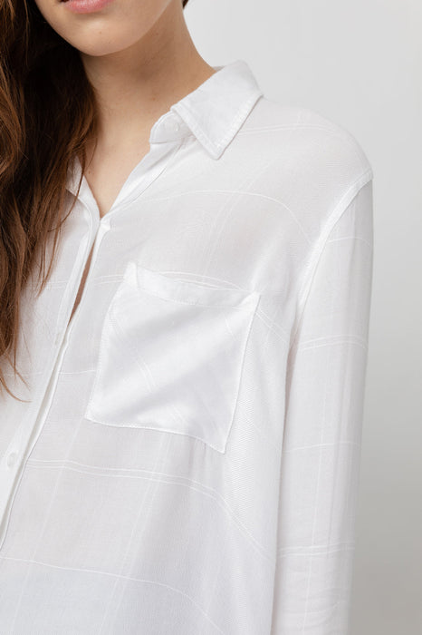 Rails Hunter Plaid Shirt Ivory Check