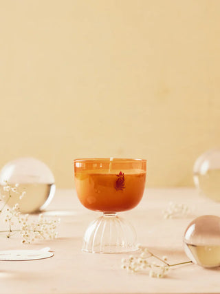 Rewined Mimosa Sparkling Coupe candle