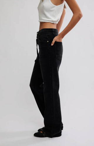 Free People We The Free Sabine Slim A-Line Jeans