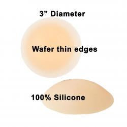 No Adhesive! Silicone Nipple Covers Tan