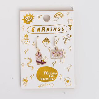 Yellow Owl Workshop Drop Earrings