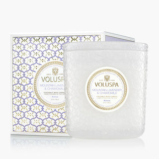 Voluspa Mountain Lavender & Chamomile Luxe Candle