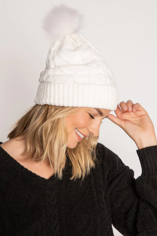 PJ Salvage Cable Crew Lounge Beanie - Taryn x Philip Boutique