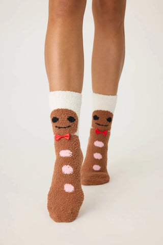 PJ Salvage Gingerbread Fun Socks