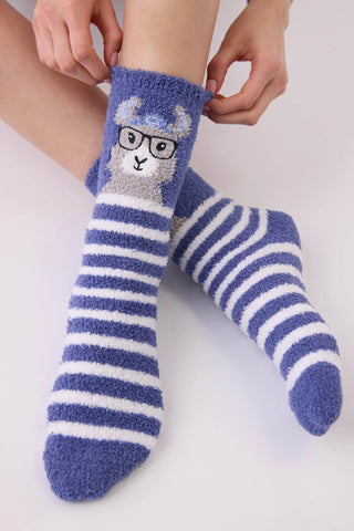 PJ Salvage LLamakkah Fun Socks