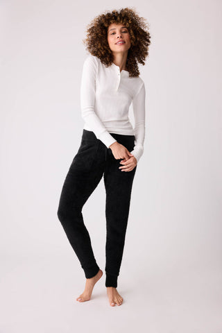 PJ Salvage Cozy & Chic Feather Knit Banded Pant