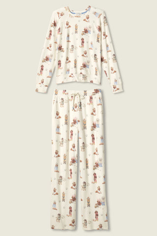 PJ Salvage Ruff On The Range Dog Print Long Sleeve and Pants (Sold Seperately)