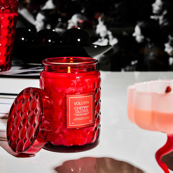Voluspa Cherry Gloss Large Jar Candle (18 oz)