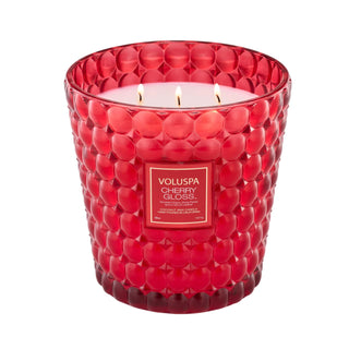 Voluspa Cherry Gloss Three Wick Hearth Candle (38 oz)