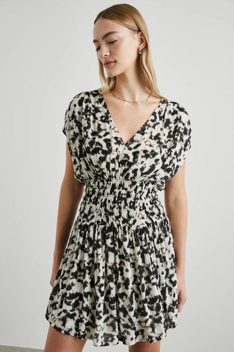 Rails Siera Blurred Cheetah Dress