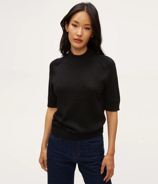 Michael Stars Sabel Metallic Sweater