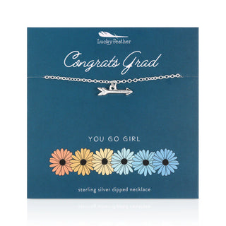 Congrats Grad - You Go Girl Necklace