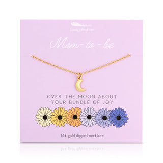 Mom-to-Be - Over the Moon Necklace