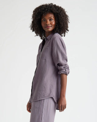 Splendid Kit Gauze Button Down Shirt - Taryn x Philip Boutique