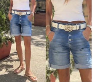 Bevy Flog Chloe Denim Shorts